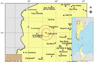 Fuerte temblor en el interior de Catamarca: el sismo fue de magnitud 5,1