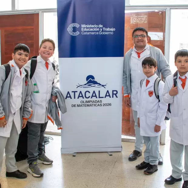 Estudiantes en la Instancia Provincial de la Olimpiada Matem�tica ATACALAR 2026