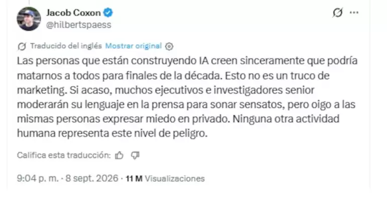 ia amenaza polemica