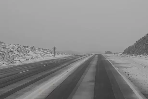 La nieve volvi� a C�rdoba y cortaron el Camino de las Altas Cumbres