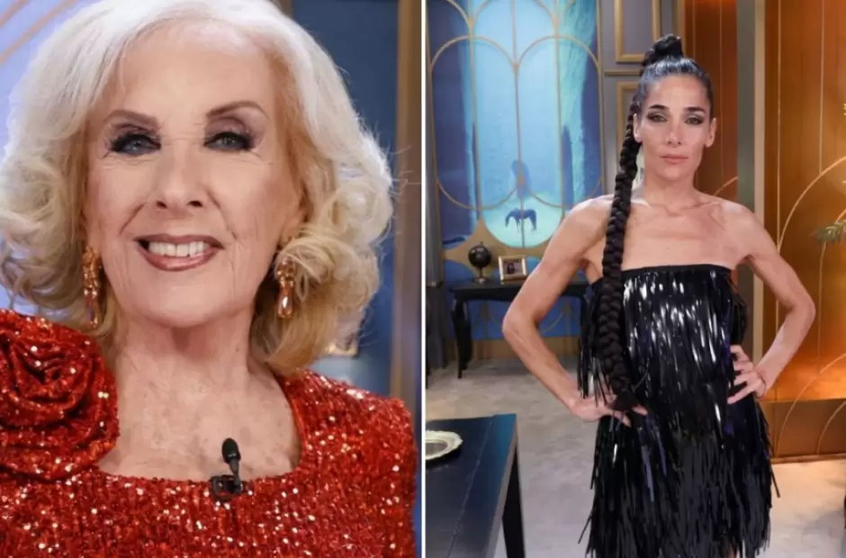 Mirtha Legrand y Juana Viale