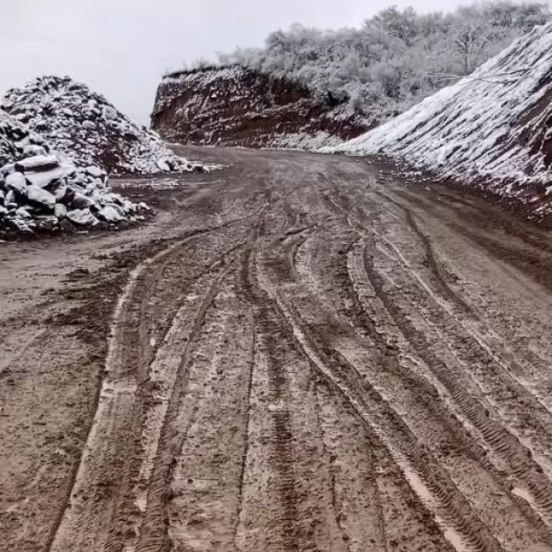 Precauci�n en la Ruta Provincial N.� 1: barro y sectores resbaladizos