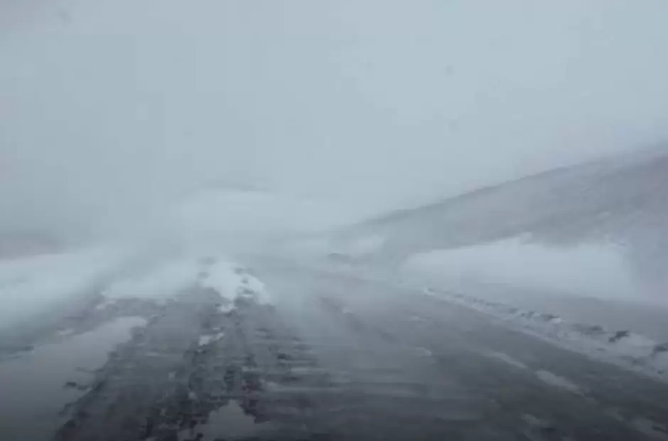 Rutas con nieve y hielo