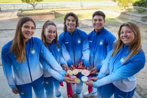 Argentina alcanz� las 101 medallas y se mantiene segunda en los Suramericanos Santa Fe 2026