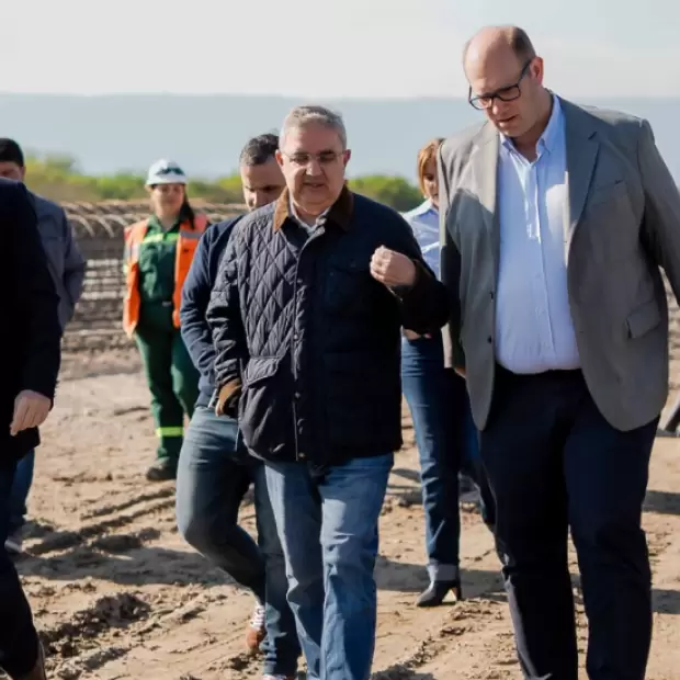 Avanza el Puente de El Pantanillo, una obra para mejorar el acceso sur de la Capital