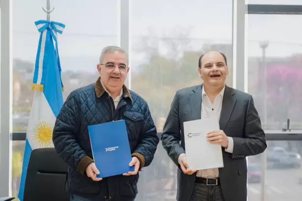 Firman convenio para la instalaci�n del Polo Minero en el sur de la Capital