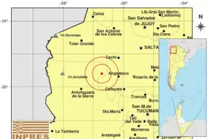 Catamarca volvi� a temblar esta madrugada: un sismo de 4,3 fue registrado en el oeste