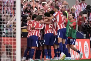 Atl�tico de Madrid venci� al Real Madrid y se qued� con un derbi picante