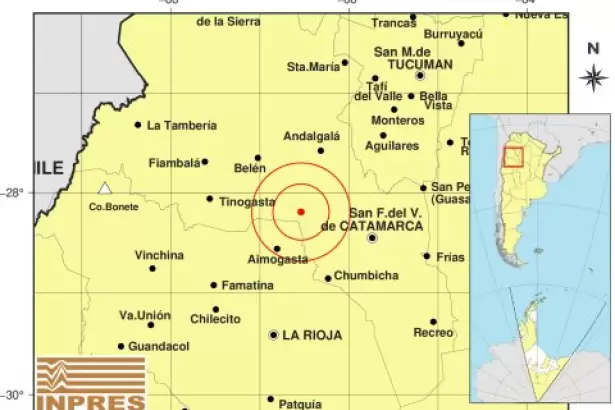La primavera en Catamarca comenz� con dos sismos durante la madrugada