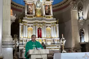 El padre Facundo Brizuela asumi� como nuevo rector del Santuario y Catedral Bas�lica