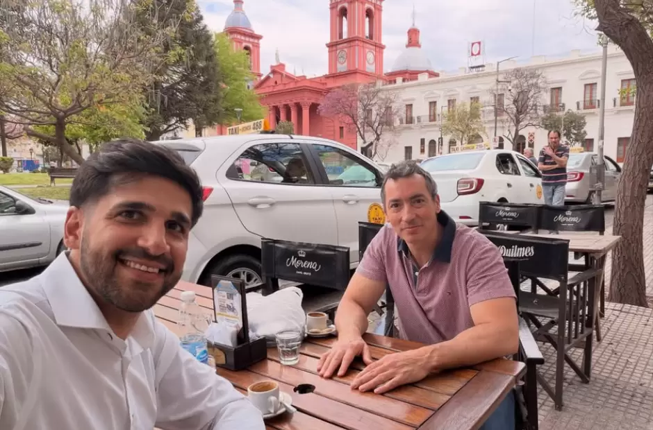 Tiago Puente y Javier Gal�n