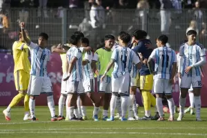 Argentina empat� con Venezuela y es semifinalista de los Juegos Suramericanos