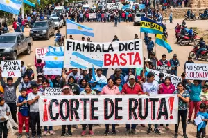 Zona Franca: Fiambal� endurece sus postura y anuncia un corte de la Ruta n� 60