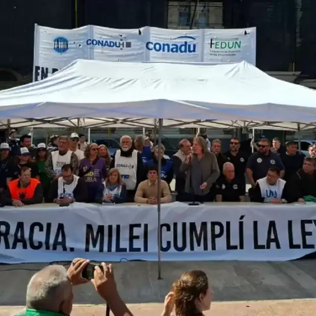 Rige paro universitario: reclaman un aumento del 33% y el cumplimiento de la Ley de Financiamiento