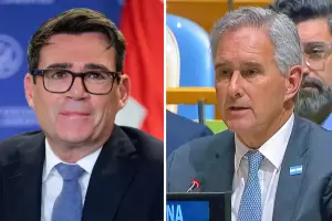 Malvinas en la ONU: Burnham defendi� la posici�n brit�nica y Quirno respondi�