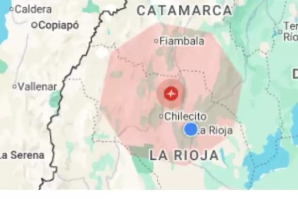 Sismo de magnitud 5,4 sacudi� La Rioja y se sinti� en Catamarca