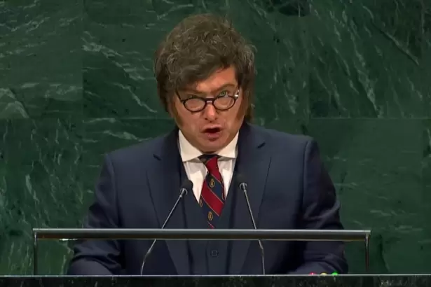 Milei critic� a la ONU por su falta de acci�n en el conflicto por Malvinas