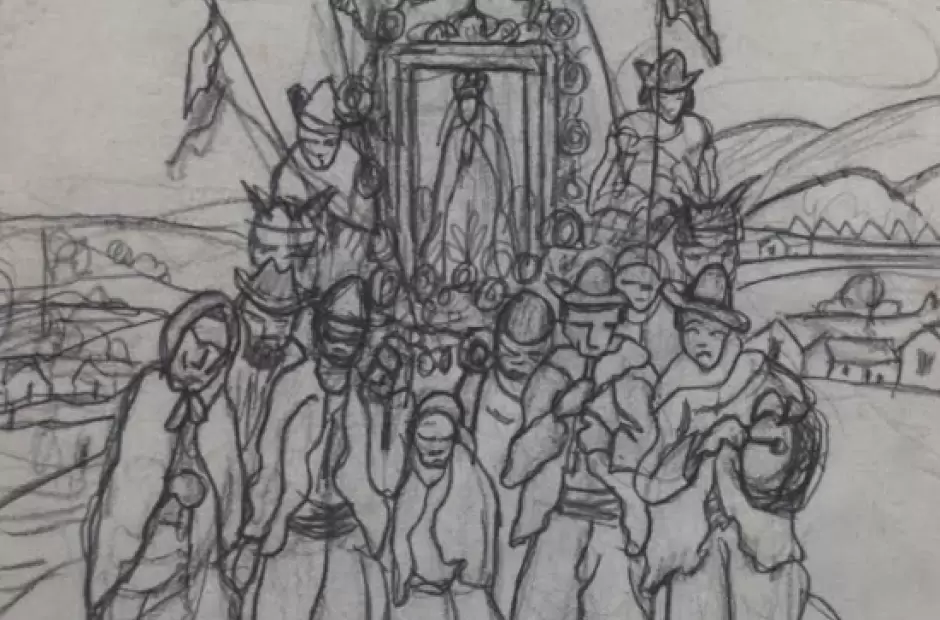 Dibujos de Alfredo Gramajo Guti�rrez