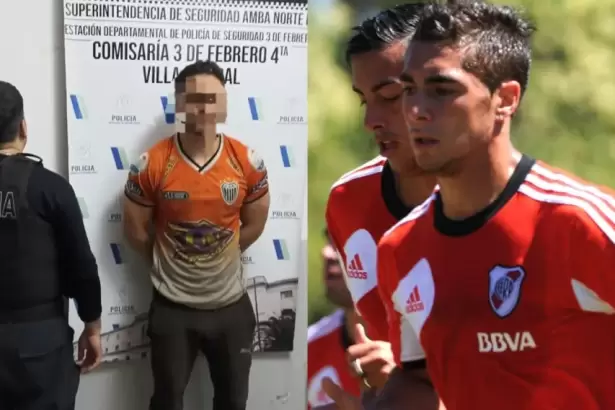 Detuvieron otra vez a un exjugador de River: intent� robarle el arma a un polic�a