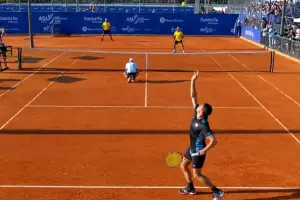 Manu La Serna se qued� con la medalla de plata en dobles y va por otro podio ma�ana