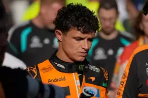 Norris pidi� una sanci�n para Colapinto tras el choque en Bak�