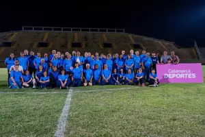 Despedida de la Delegaci�n Catamarque�a para los Juegos Nacionales de Adultos Mayores