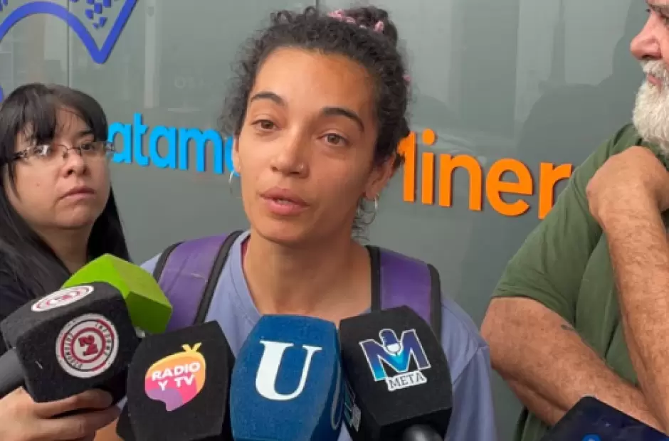 Mayra, vecina de Ancasti