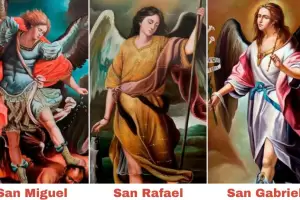 En el Santuario de la Gruta se reza el triduo en honor de los Santos Arc�ngeles