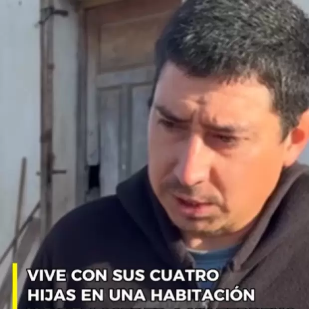 El drama de un empleado municipal de F.M.E: con cuatro hijos no tiene donde vivir