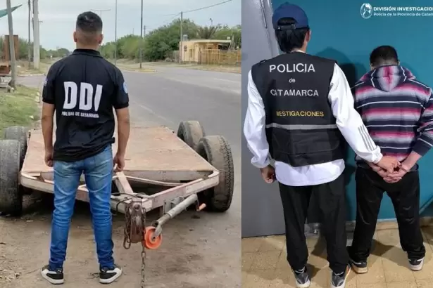 Tras allanamientos en Catamarca, recuperan un tr�iler robado y arrestaron a un hombre