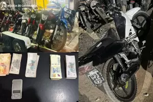 Operativos: secuestraron 21 motocicletas y m�s de $2,6 millones en efectivo
