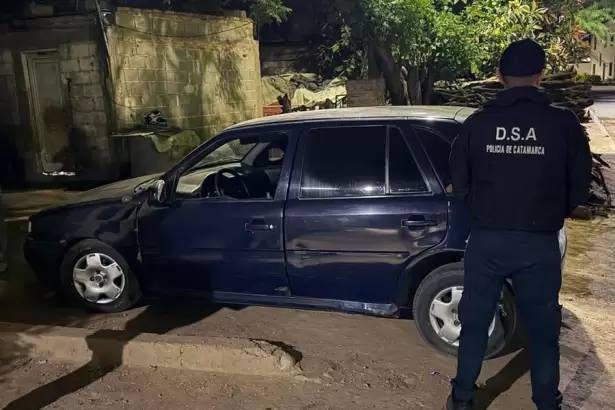 Valle Viejo: localizaron un autom�vil con requerimiento judicial