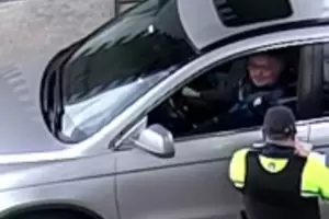 Demoraron a M�ximo Kirchner y le secuestraron el auto que ten�a pedido de captura