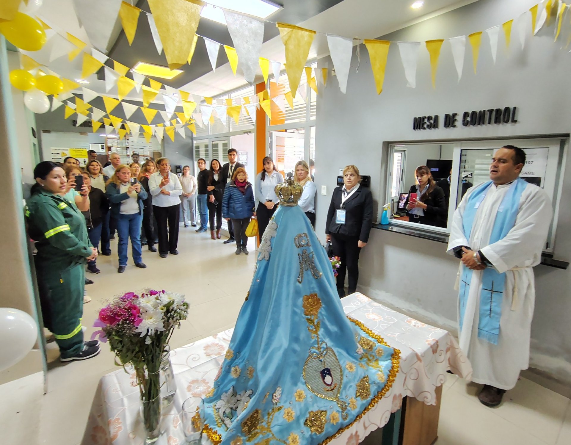 La Virgen del Valle sigue visitando organismos públicos de Catamarca ...