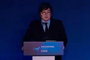 Milei habl� en Par�s: "Si reelegimos, 2028 ser� el mejor a�o econ�mico de la historia"