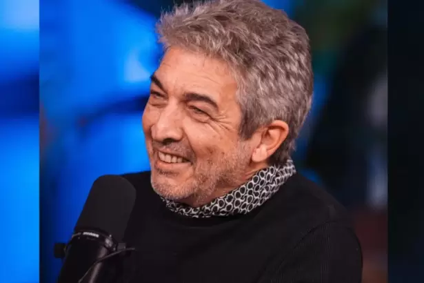 "El abuelo": la tierna foto de Ricardo Dar�n con su nieto Dante que comparti� el Chino