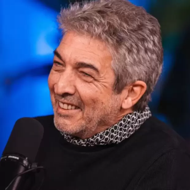"El abuelo": la tierna foto de Ricardo Dar�n con su nieto Dante que comparti� el Chino