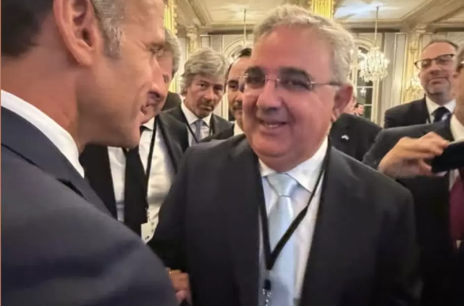 Jalil y Macron
