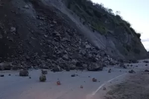 Catamarca: advierten por derrumbes y piden circular con precauci�n por la Ruta Provincial 1