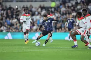 Argentina aplast� a Burkina Faso en la previa a la despedida de Messi