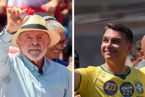Brasil: Lula y Fl�vio Bolsonaro llegan con una diferencia m�nima y un balotaje al l�mite