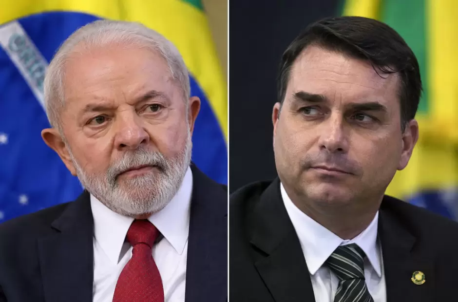Brasil: Fl�vio Bolsonaro encabeza el escrutinio y se perfila un balotaje con Lula