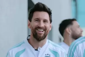 La �ltima funci�n del capit�n: Messi cumple su pr�ctica final previo a su despedida