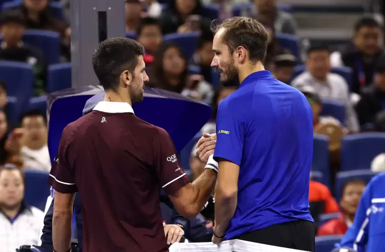 Daniil Medvedev en el China Open