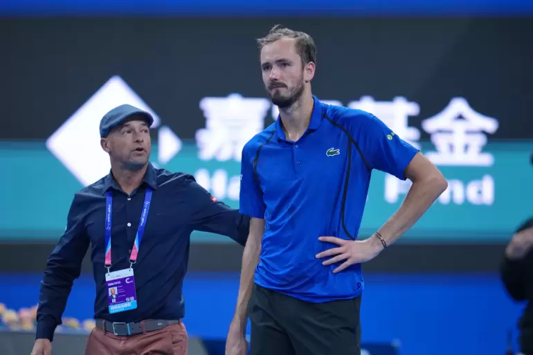 Daniil Medvedev en el China Open
