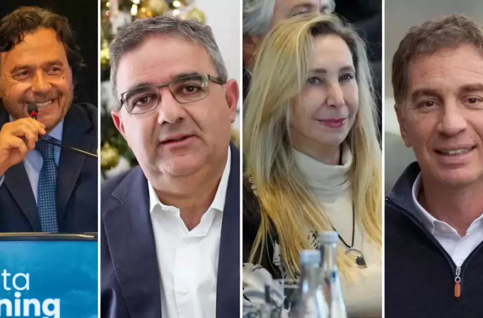 S�ez, Jalil, Milei y Santilli