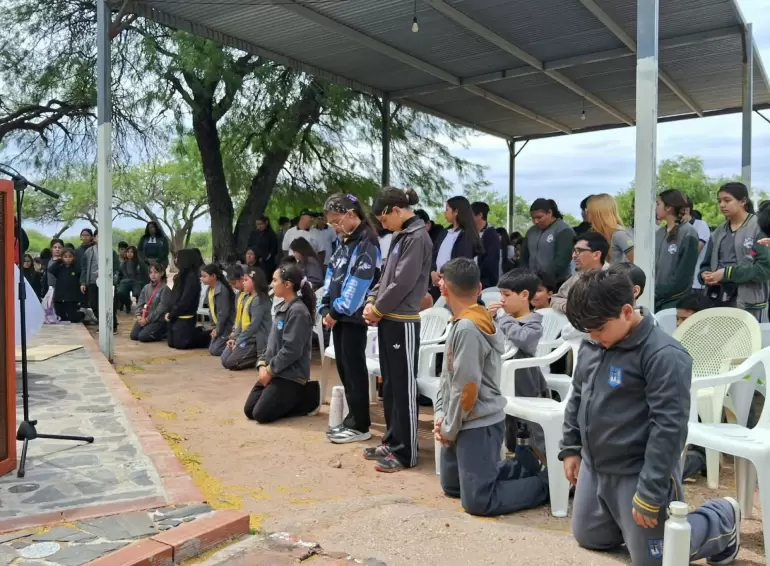peregrinación jovenes el suncho