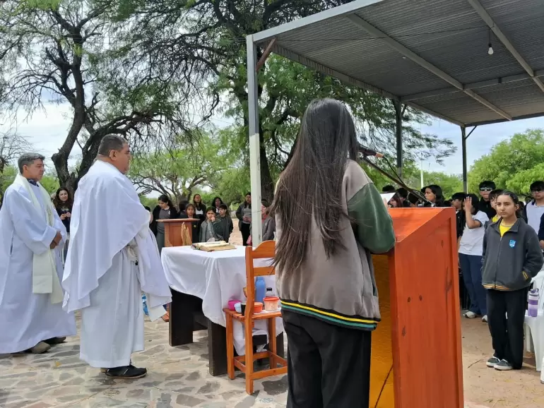 peregrinación jovenes el suncho