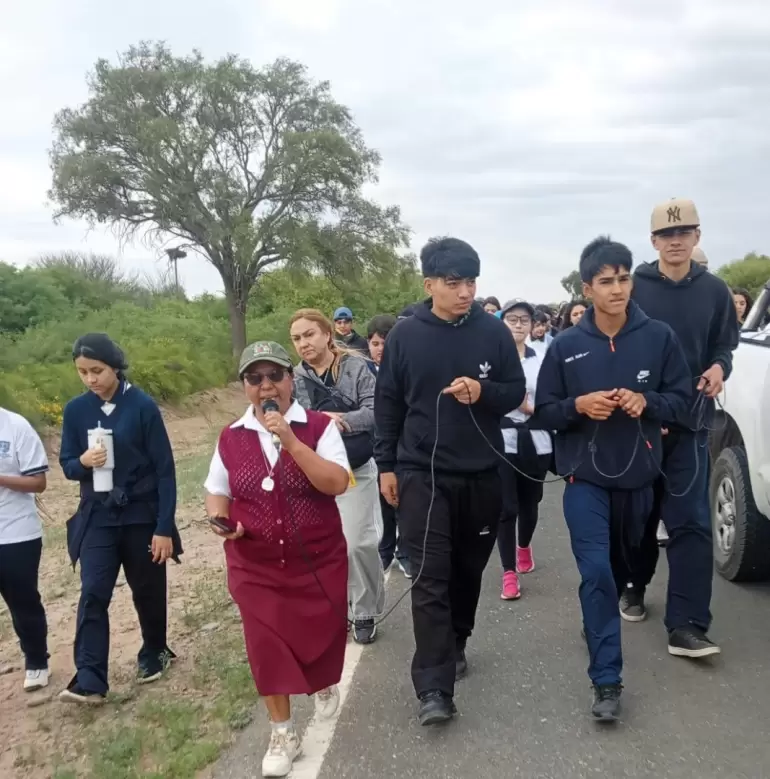 peregrinación jovenes el suncho