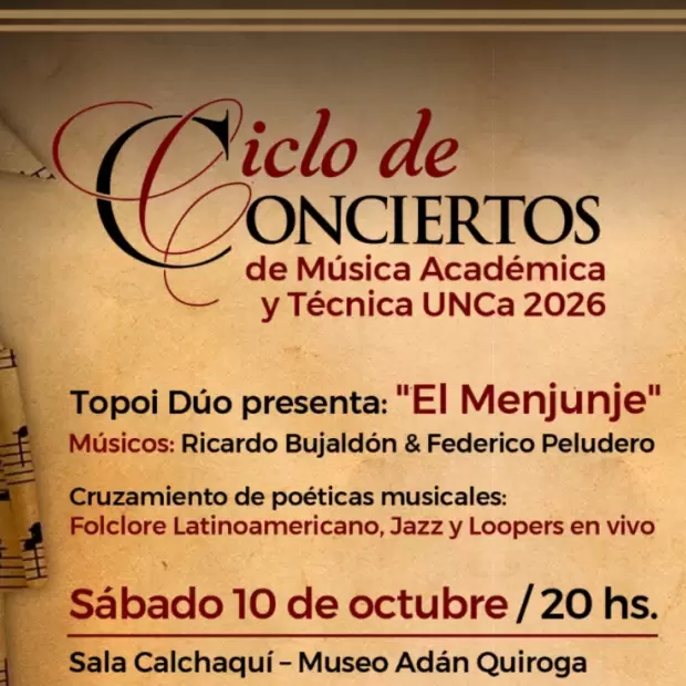 La UNCA presenta un nuevo Ciclo de Conciertos de M�sica Acad�mica y T�cnica